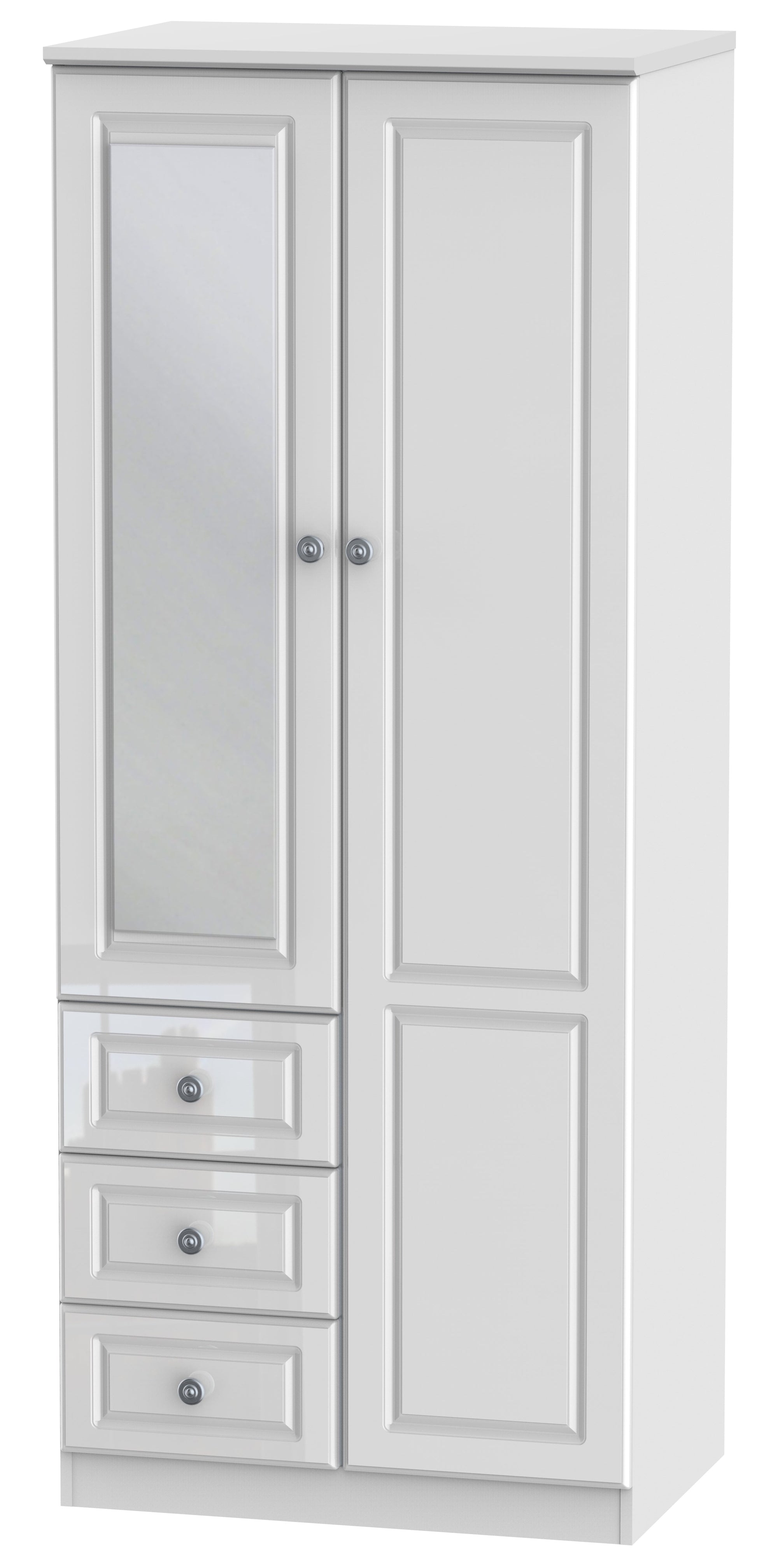Windsor 2 Door 3 Drawer Wardrobe