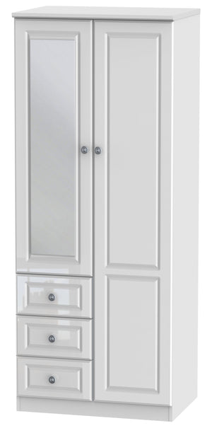 Windsor 2 Door 3 Drawer Wardrobe