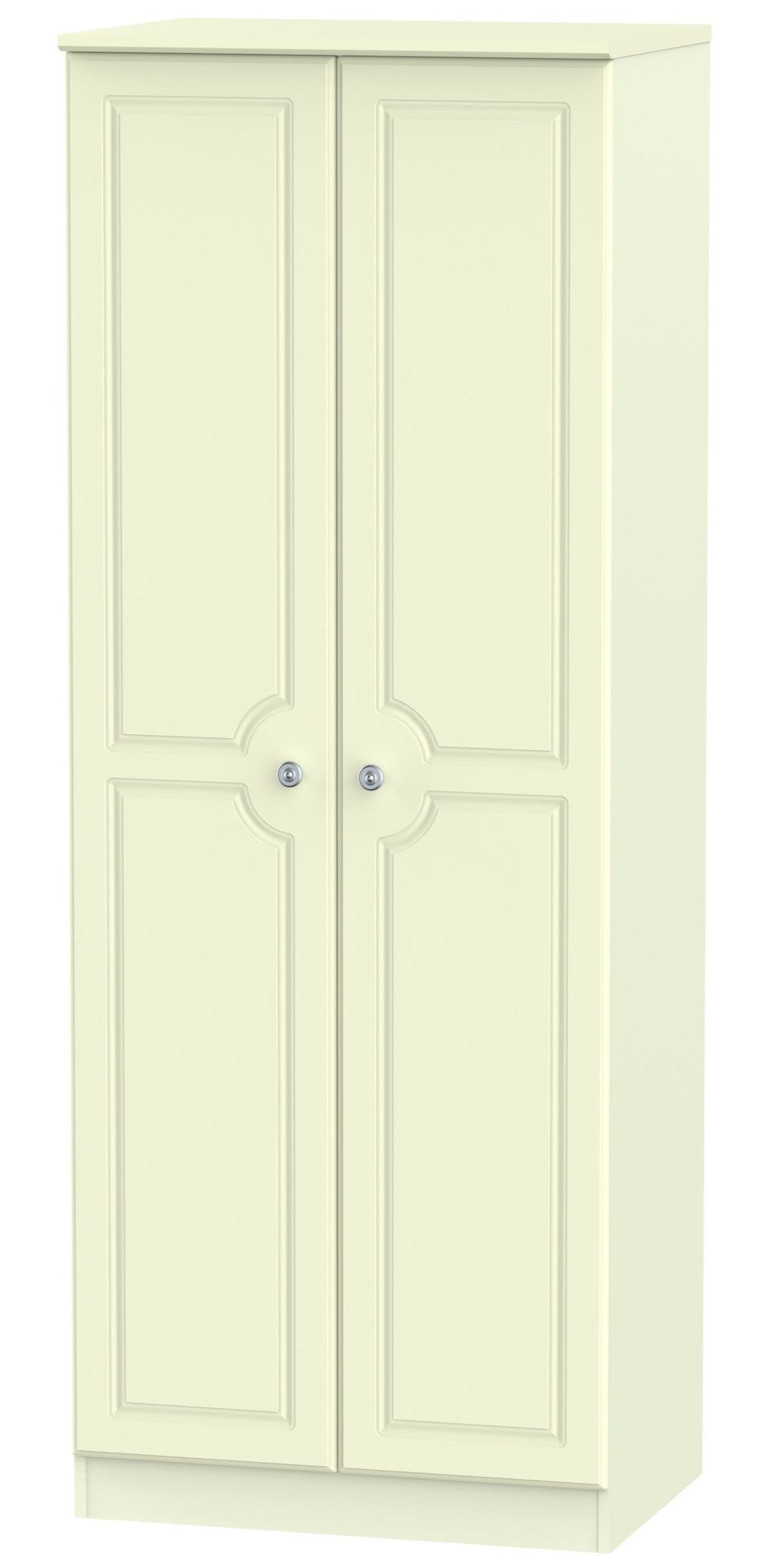 Windsor 2 Door Tall Plain Wardrobe