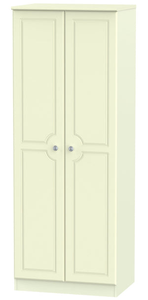 Windsor 2 Door Tall Plain Wardrobe