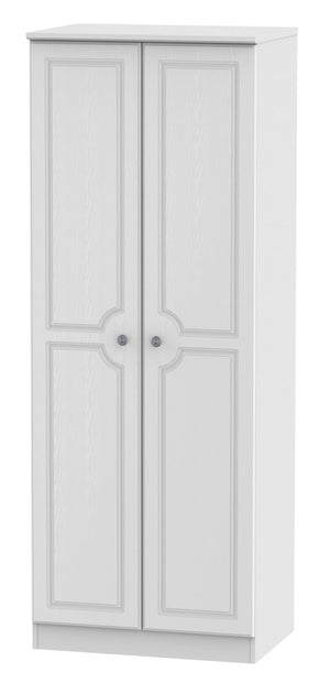 Windsor 2 Door Tall Plain Wardrobe