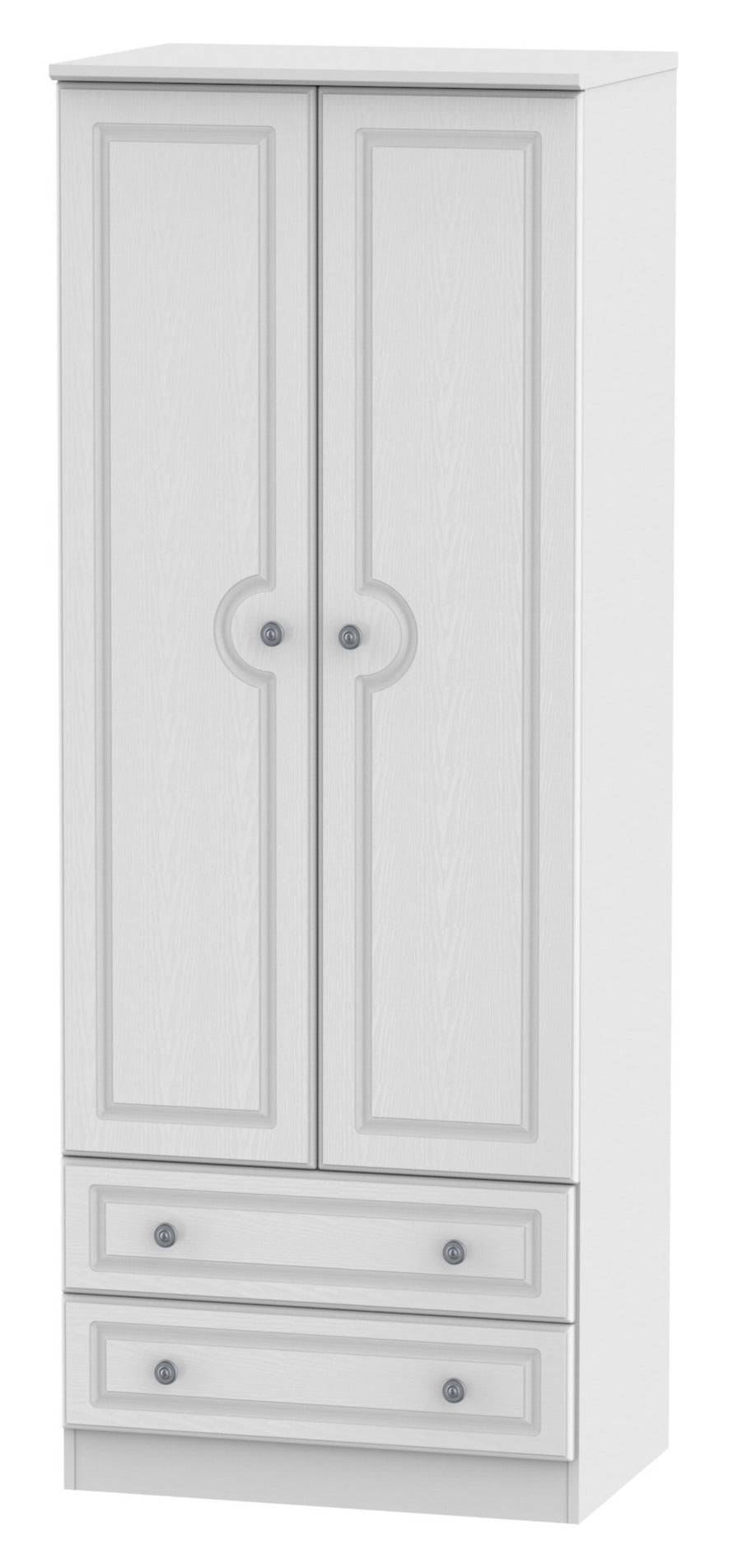 Windsor 2 Door 2 Drawer Tall Wardrobe