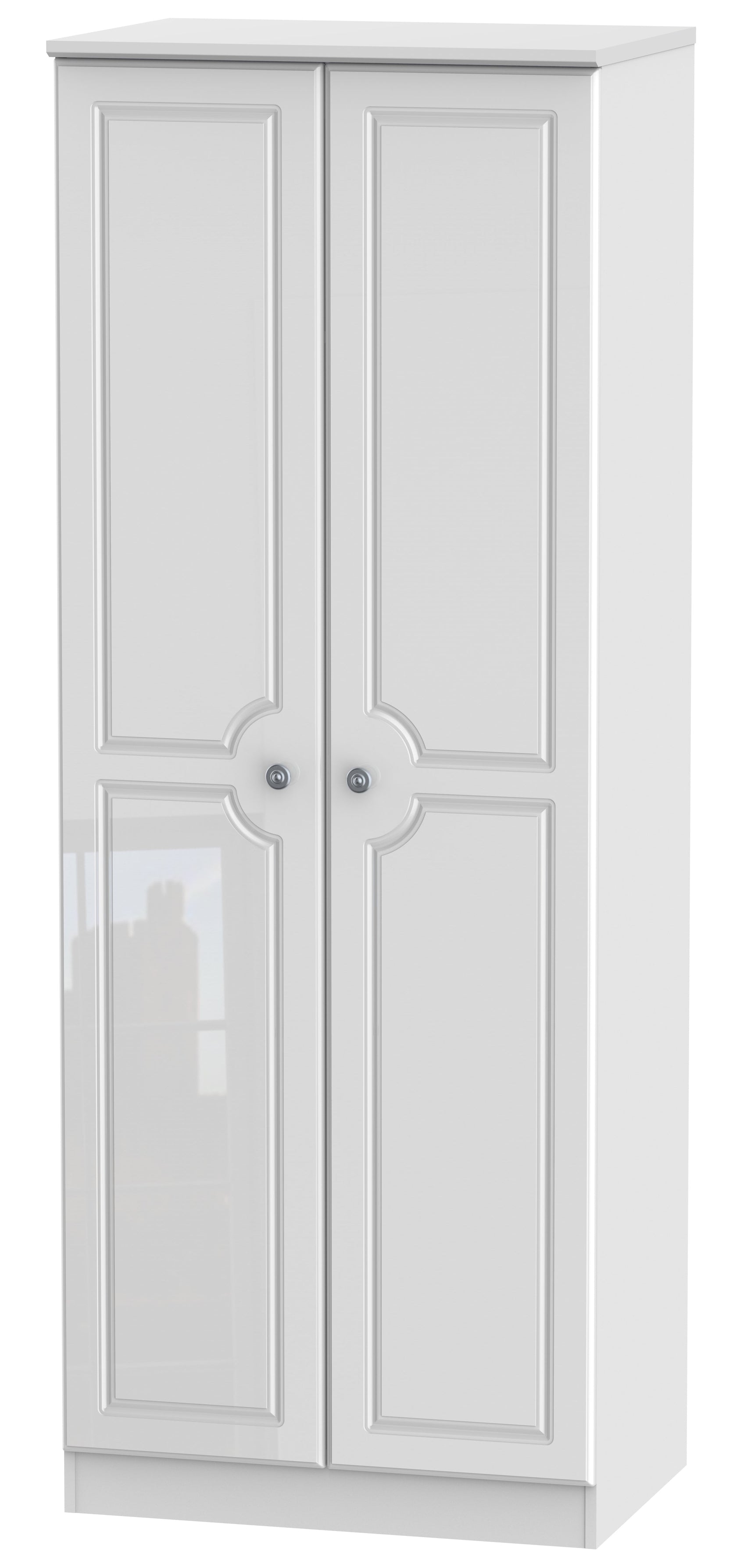 Windsor 2 Door Tall Hanging Wardrobe