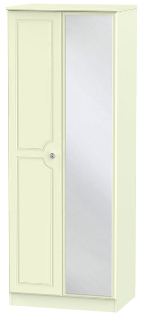 Windsor 2 Door Tall Mirror Wardrobe