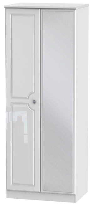 Windsor 2 Door Tall Mirror Wardrobe
