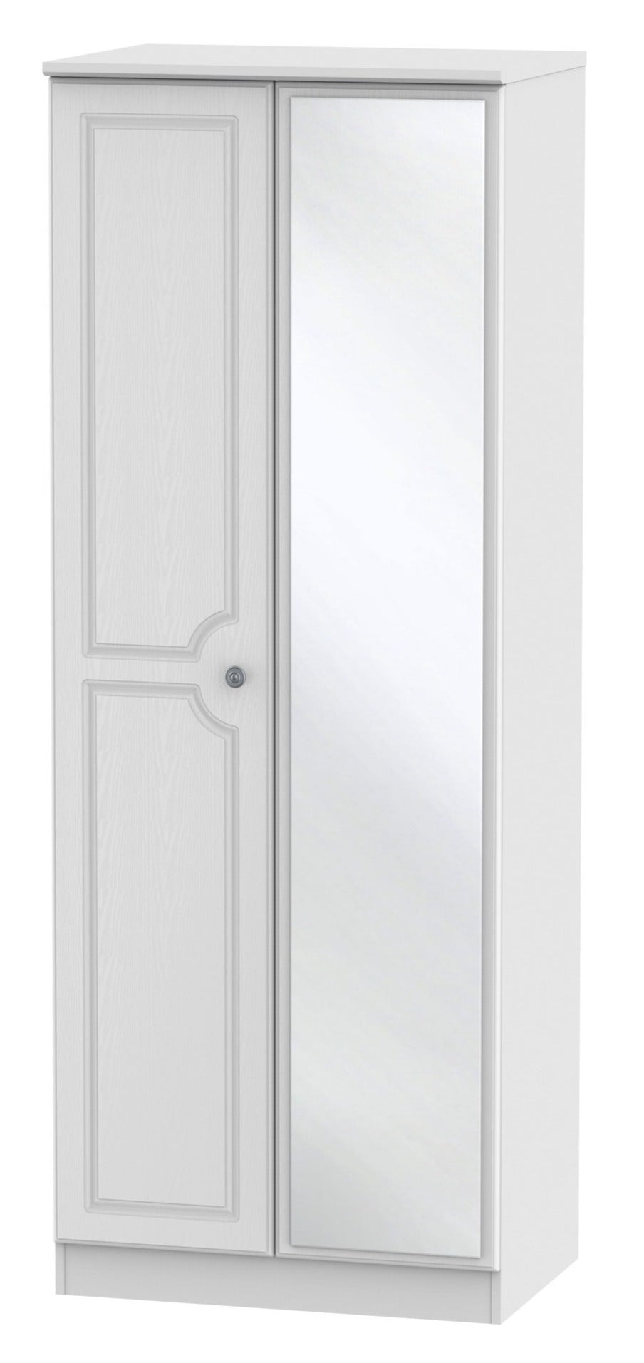 Windsor 2 Door Tall Mirror Wardrobe