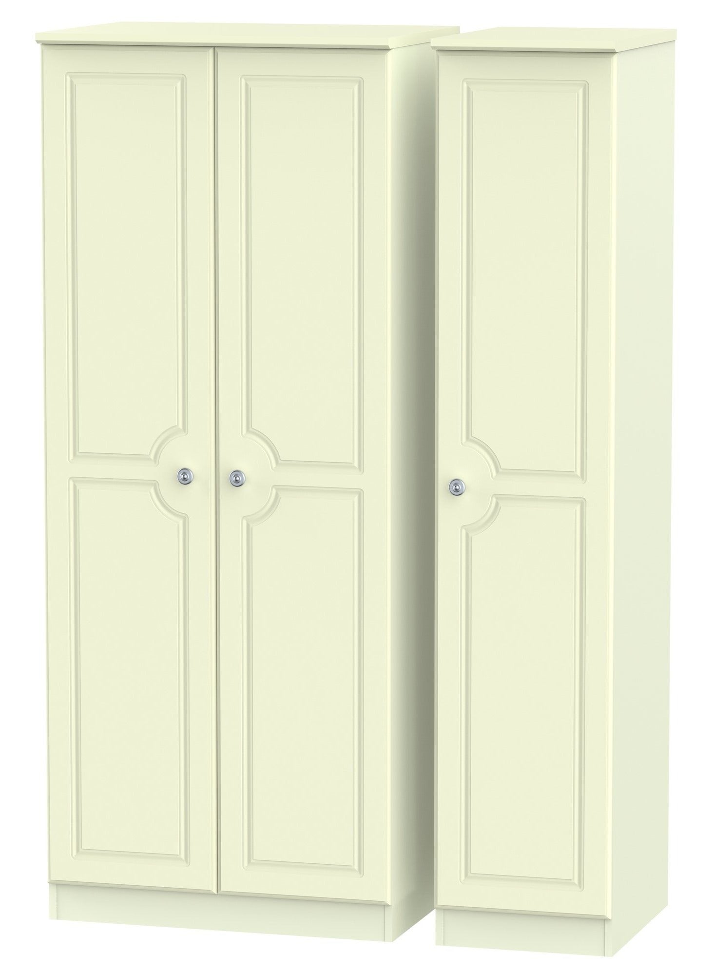 Windsor 3 Door Plain Wardrobe