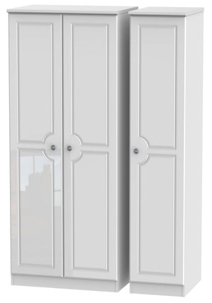 Windsor 3 Door Plain Wardrobe