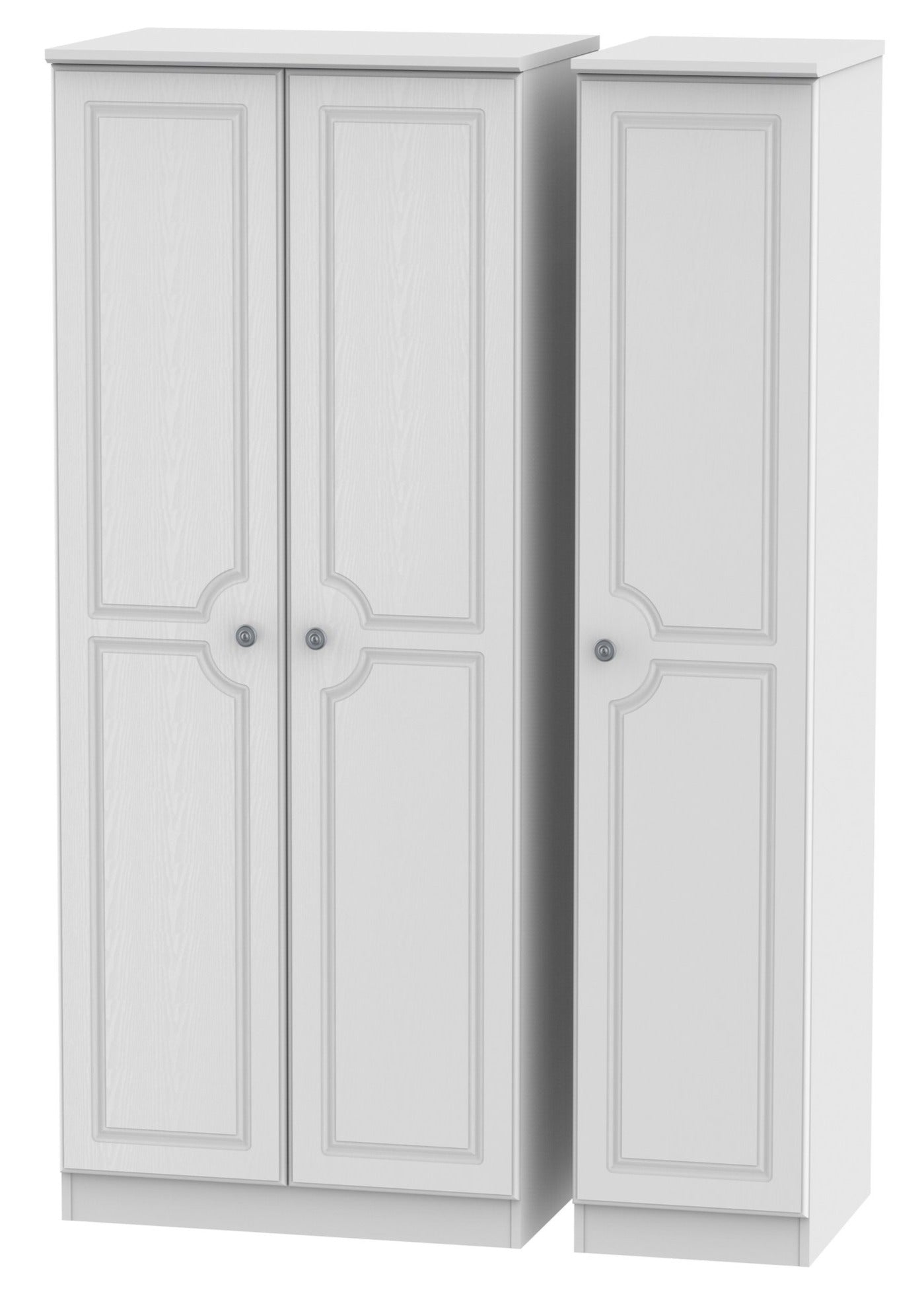 Windsor 3 Door Plain Wardrobe