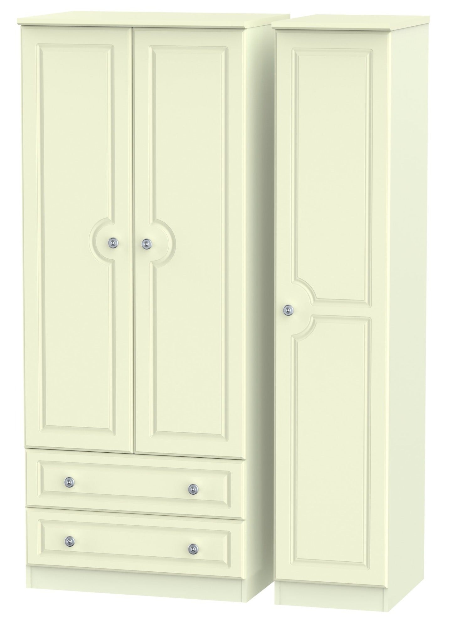 Windsor 3 Door 2 Left Drawer Wardrobe