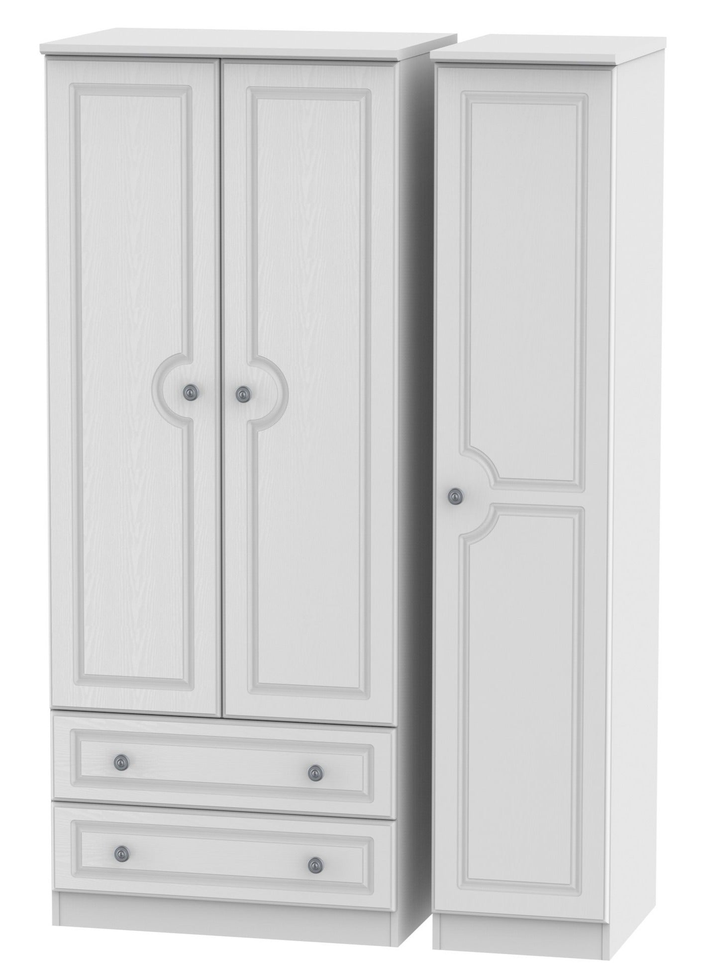 Windsor 3 Door 2 Left Drawer Wardrobe