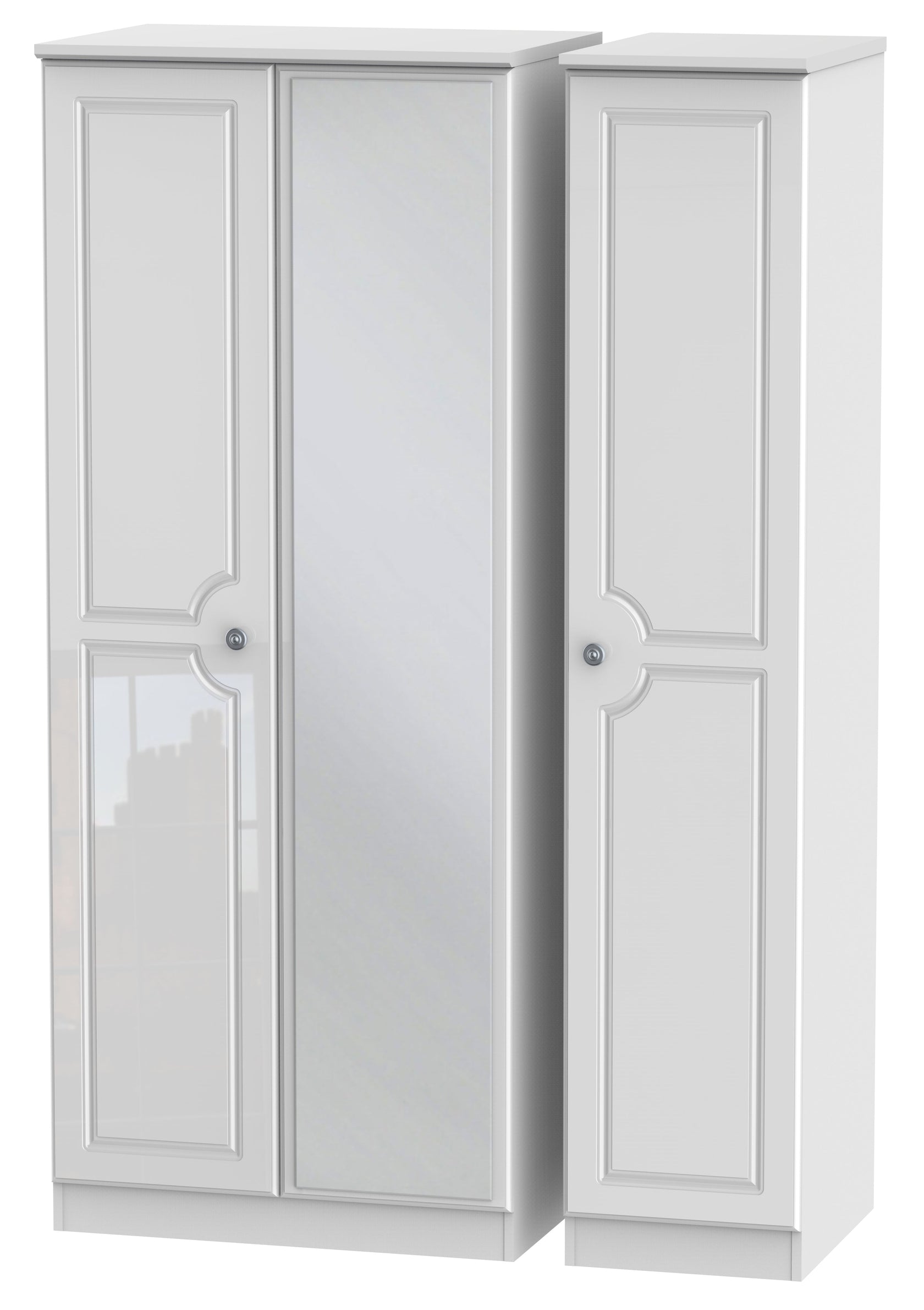 Windsor 3 Door Mirror Wardrobe