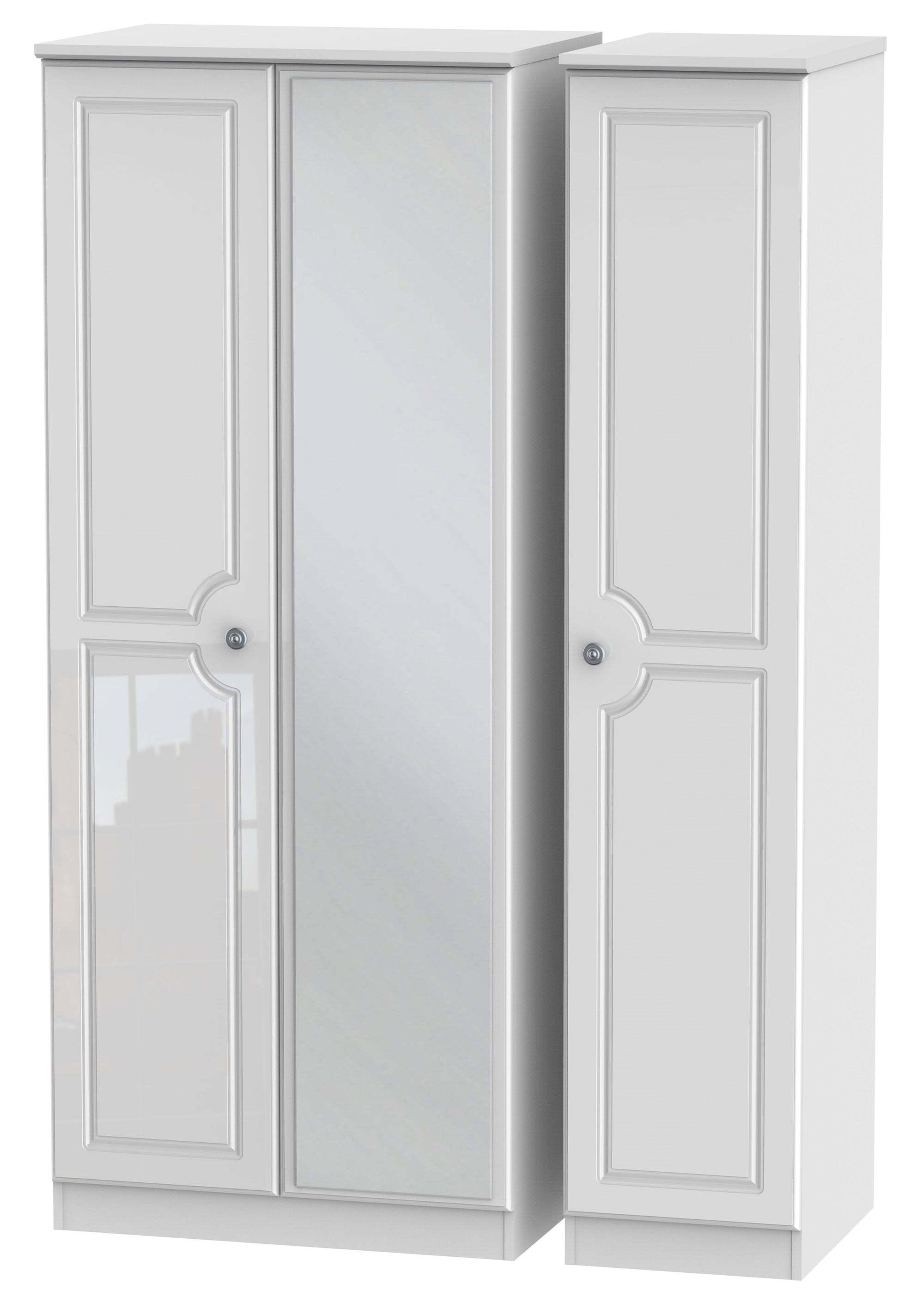 Windsor 3 Door Mirror Wardrobe