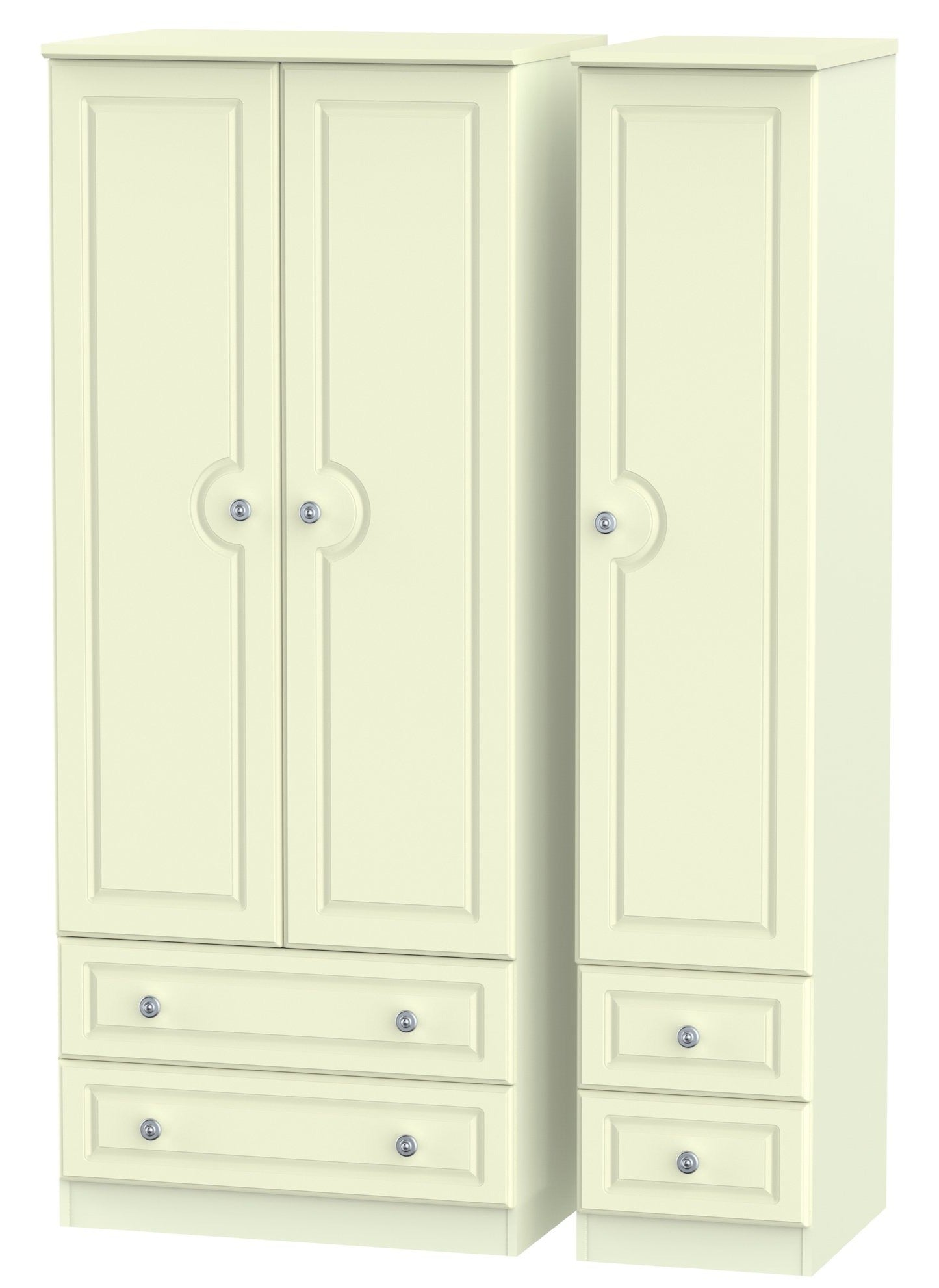 Windsor 3 Door 4 Drawer Wardrobe
