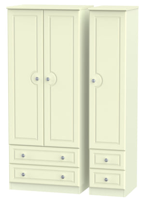 Windsor 3 Door 4 Drawer Wardrobe