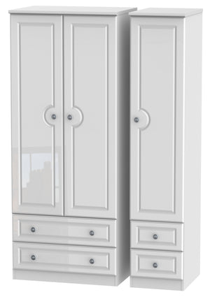 Windsor 3 Door 4 Drawer Wardrobe