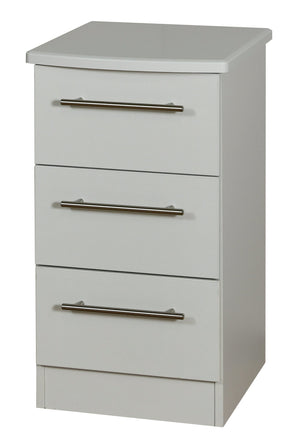 Nottingham 3 Drawer Bedside Cabinet