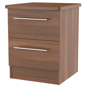 Nottingham 2 Drawer Bedside Cabinet