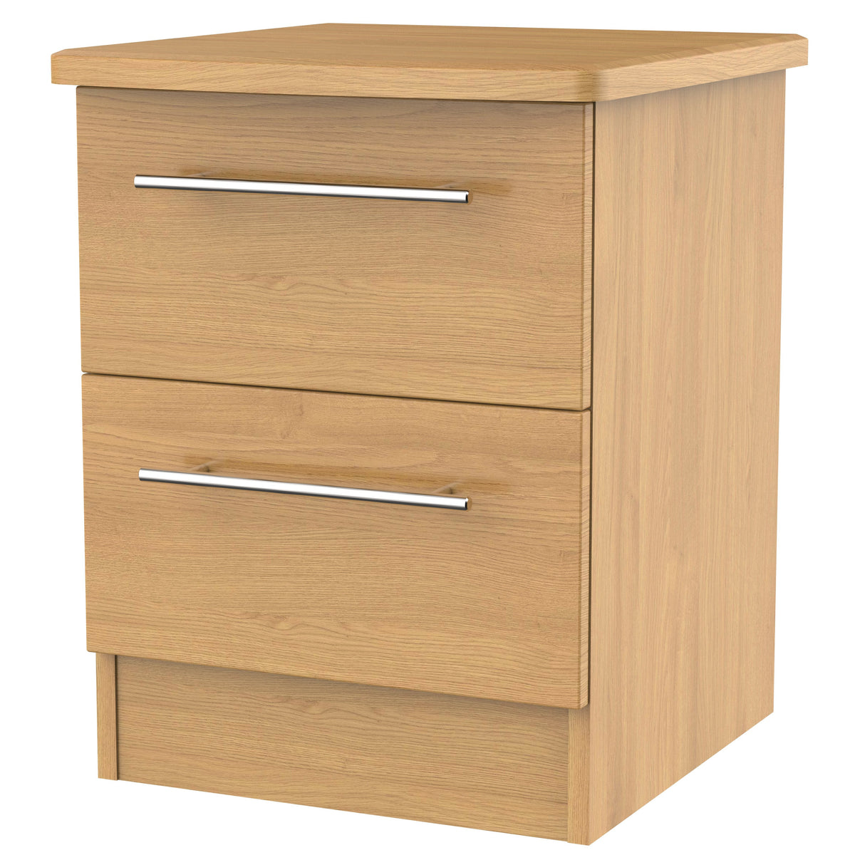 Nottingham 2 Drawer Bedside Cabinet