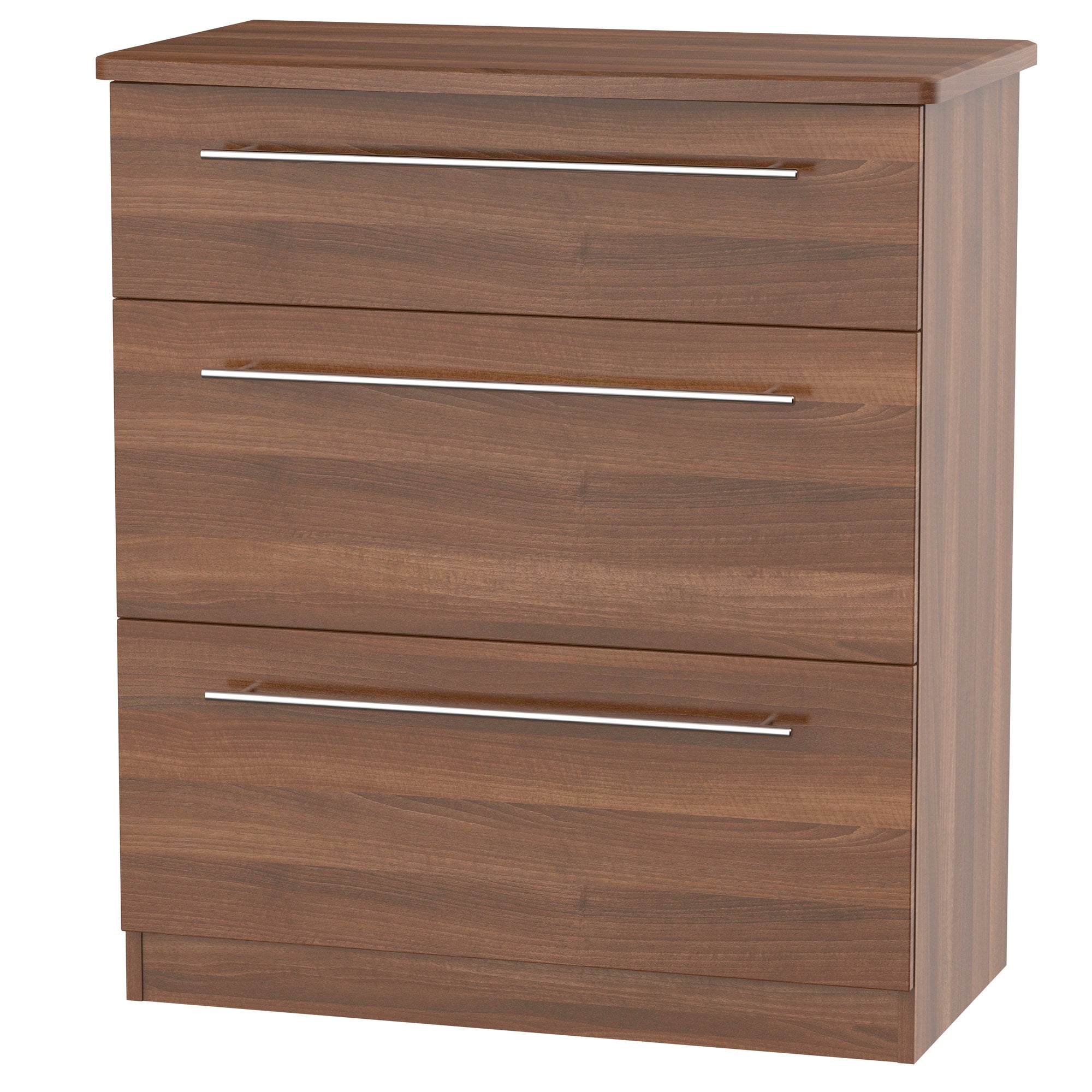 Nottingham 3 Drawer Deep Chest Of Drawers