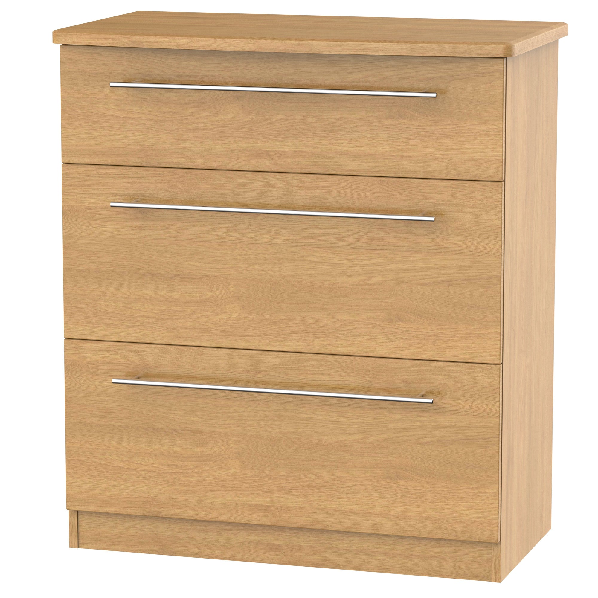 Nottingham 3 Drawer Deep Chest Of Drawers
