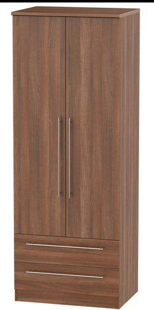 Nottingham 2 Door 2 Drawer Tall Wardrobe