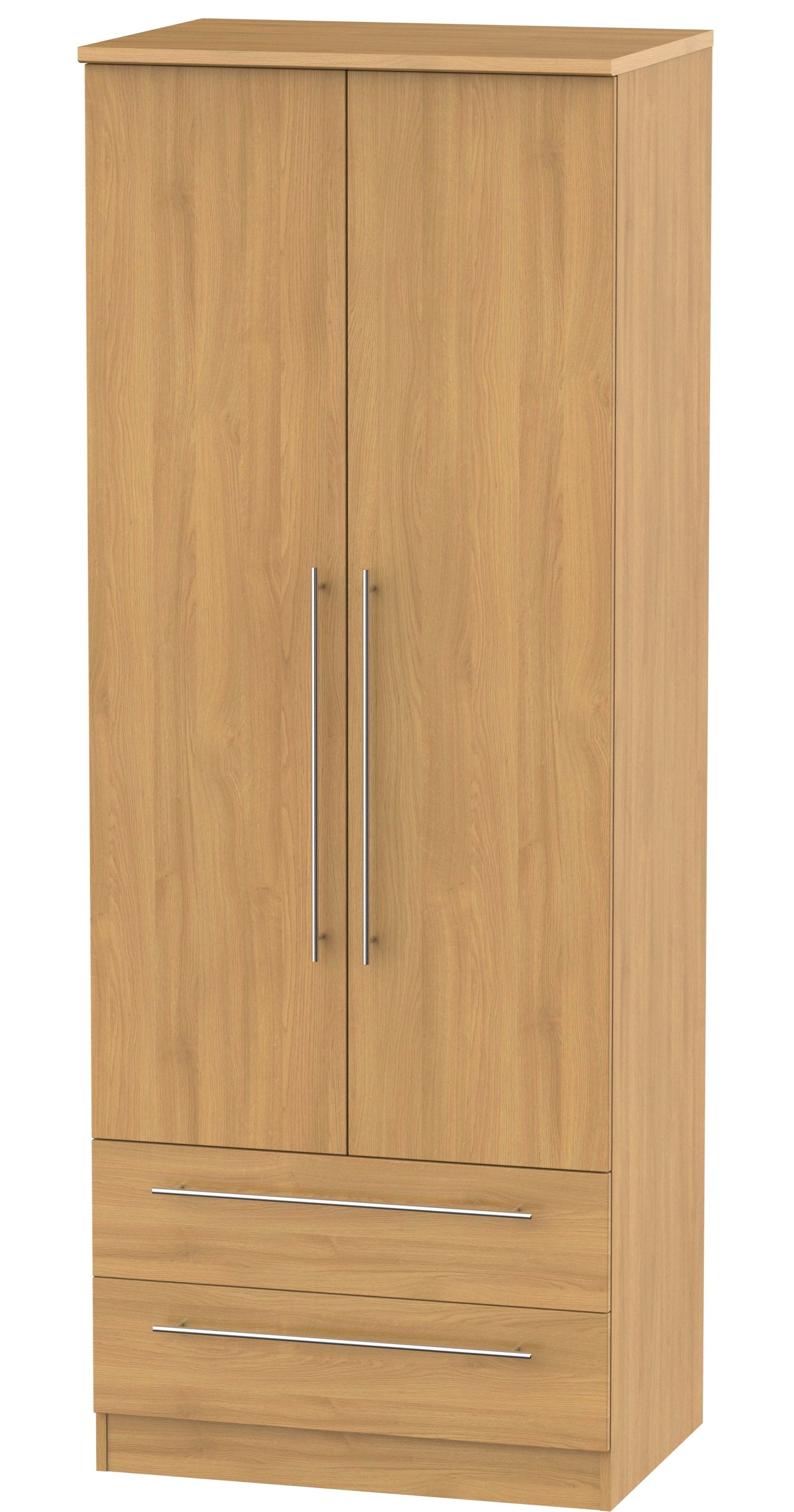 Nottingham 2 Door 2 Drawer Tall Wardrobe