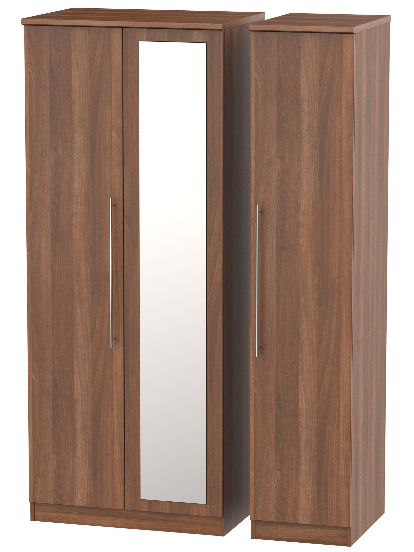 Nottingham 3 Door Mirror Wardrobe