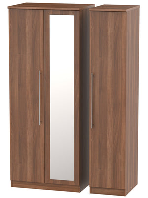 Nottingham 3 Door Mirror Wardrobe