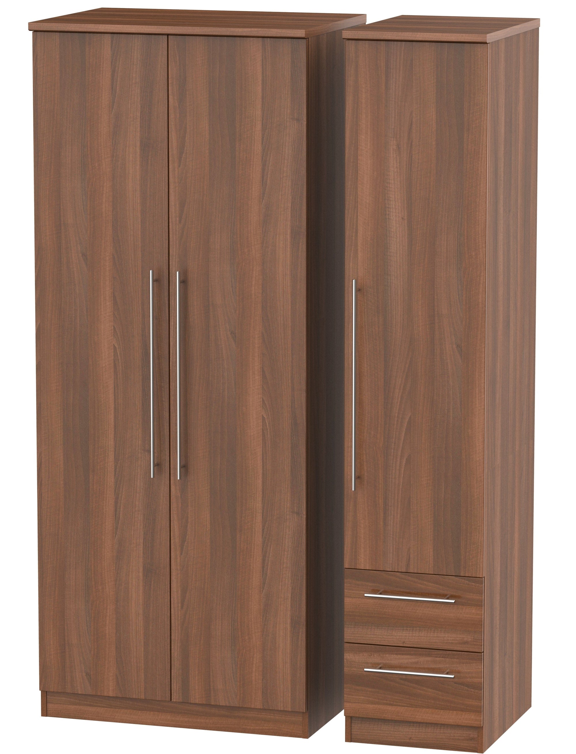 Nottingham 3 Door 2 Right Drawer Wardrobe