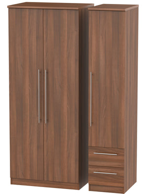 Nottingham 3 Door 2 Right Drawer Wardrobe