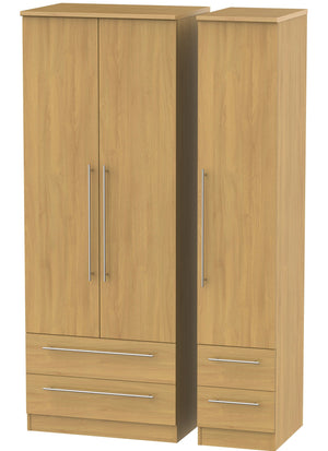 Nottingham 3 Door 4 Drawer Tall Wardrobe