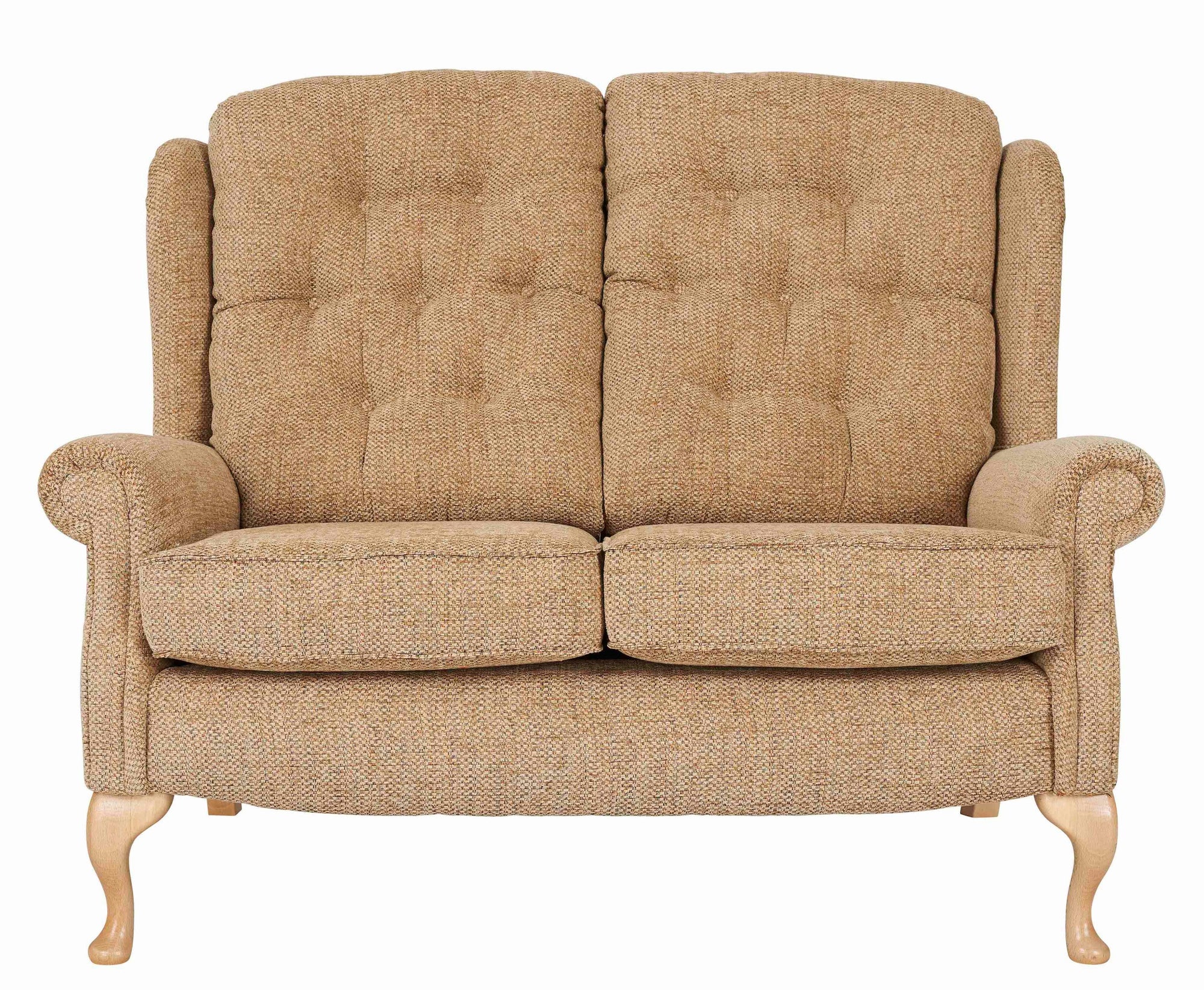 Celebrity Woburn Legged Fabric Fixed 2 Seat Settee